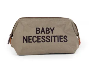 CHILDHOME - Toaletní taška Baby Necessities Canvas Khaki
