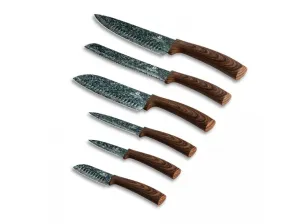BerlingerHaus Sada nožů s nepřilnavým povrchem 6 ks Forest Line BH-2505