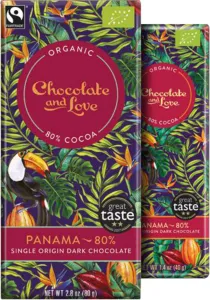 Chocolate and Love Panama 80 % BIO 80 g #1157862