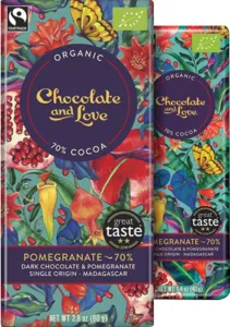 Chocolate and Love Pomegranate BIO 70 % 80 g #1157863