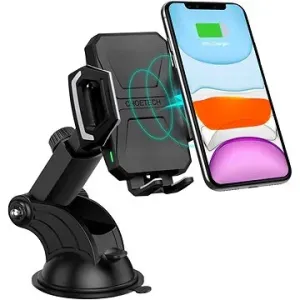 ChoeTech 15W Car Holder Wireless Fast Charger Black