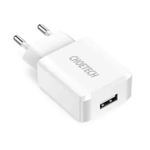 ChoeTech Smart USB Wall Charger 12W White