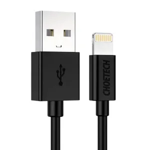 Kabel USB na Lightning Choetech IP0026,1,2 m (černý)