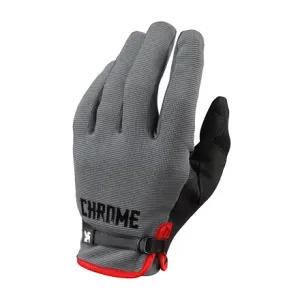 Cyklistické rukavice Chrome Gloves 2.0, grey/black velikost LG