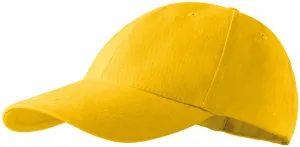 MALFINI Kšiltovka 6P - Žlutá | uni