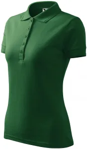 MALFINI Dámská polokošile Pique Polo - Lahvově zelená | XXL