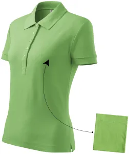 MALFINI Dámská polokošile Cotton - Trávově zelená | L