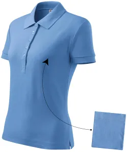 MALFINI Dámská polokošile Cotton - Nebesky modrá | XL
