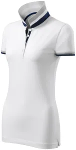 MALFINI Dámská polokošile Collar Up - Bílá | M