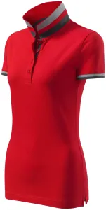 MALFINI Dámská polokošile Collar Up - Jasně červená | M