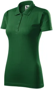 MALFINI Hladká dámská polokošile Single J. - Lahvově zelená | XL
