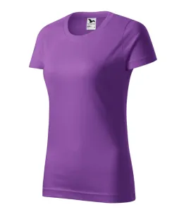 MALFINI Dámské tričko Basic - Fialová | L