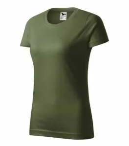 MALFINI Dámské tričko Basic - Khaki | S