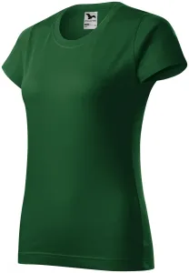 MALFINI Dámské tričko Basic - Lahvově zelená | S
