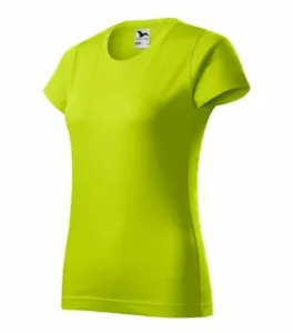 MALFINI Dámské tričko Basic - Limetková | L
