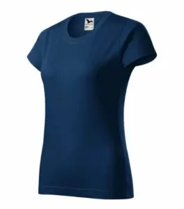 MALFINI Dámské tričko Basic - Půlnoční modrá | XXL