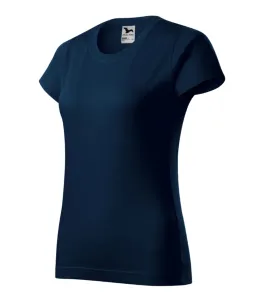 MALFINI Dámské tričko Basic - Námořní modrá | L