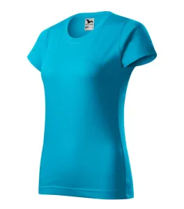 MALFINI Dámské tričko Basic - Tyrkysová | XL