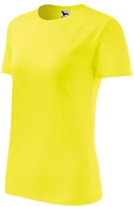 MALFINI Dámské tričko Classic New - Citrónová | L