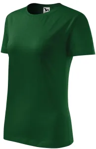 MALFINI Dámské tričko Classic New - Lahvově zelená | XS