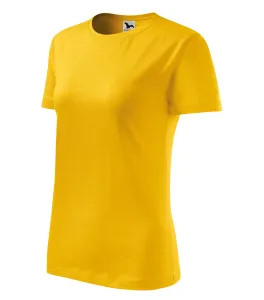MALFINI Dámské tričko Classic New - Žlutá | S