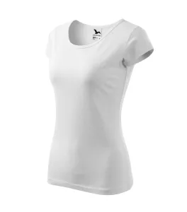 Malfini Pure dámské tričko, bílé, 150g/m2 - 3XL
