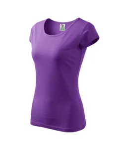Dámské triko s velmi krátkým rukávem, fialová #580111
