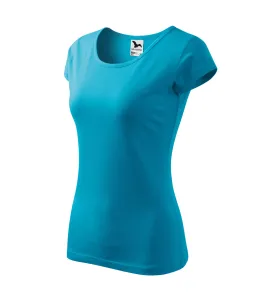 Malfini Pure dámské tričko, tyrkysové, 150g/m2 - XL
