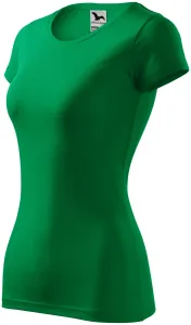 MALFINI Dámské tričko Glance - Středně zelená | XXL