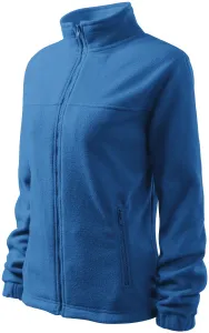 MALFINI Dámská fleecová mikina Jacket - Azurově modrá | M