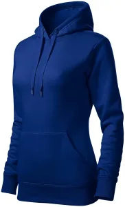 Dámská mikina bez zipu s kapucí, kráľovská modrá #585183