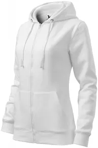 MALFINI Dámská mikina Trendy Zipper - Bílá | M
