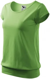 Dámské trendové tričko, hrášková zelená #3482650