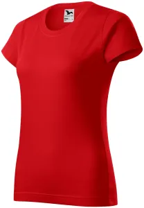 Dámské triko jednoduché, červená