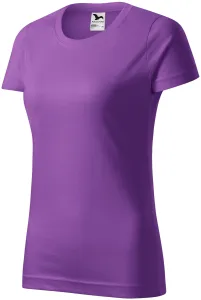 Dámské triko jednoduché, fialová