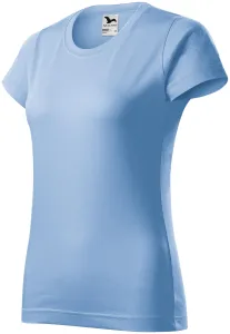Dámské triko jednoduché, nebeská modrá #3482262