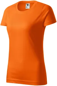 Dámské triko jednoduché, oranžová