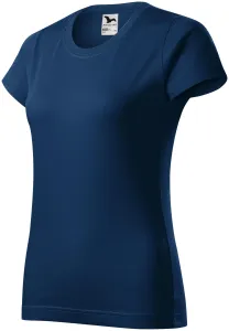 Dámské triko jednoduché, půlnoční modrá #3482401