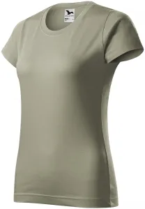 Dámské triko jednoduché, svetlá khaki #3482330