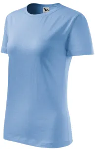 Dámské triko klasické, nebeská modrá #3482139