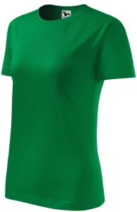 Dámské triko klasické, trávově zelená #3482113