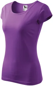 Dámské triko s velmi krátkým rukávem, fialová