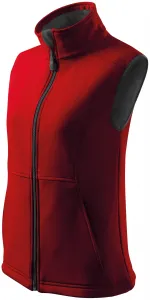 MALFINI Dámská softshellová vesta Vision - Červená | XL