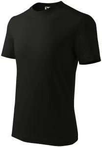 MALFINI Dětské tričko Basic - Černá | 110 cm (4 roky)