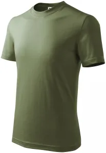 MALFINI Dětské tričko Basic - Khaki | 122 cm (6 let)