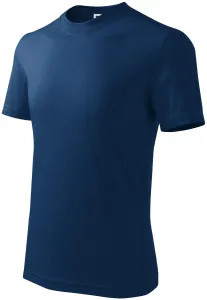 MALFINI Dětské tričko Basic - Půlnoční modrá | 122 cm (6 let)
