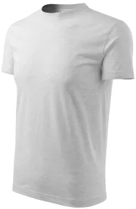MALFINI Dětské tričko Basic - Světle šedý melír | 122 cm (6 let)