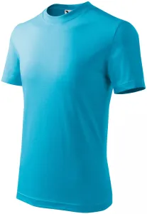 MALFINI Dětské tričko Basic - Tyrkysová | 110 cm (4 roky)