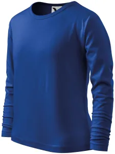 MALFINI Dětské tričko s dlouhým rukávem Long Sleeve - Královská modrá | 122 cm (6 let)