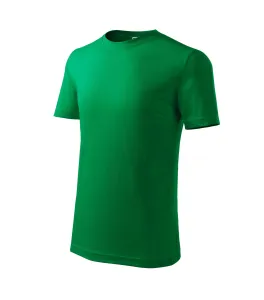 MALFINI Dětské tričko Classic New - Středně zelená | 134 cm (8 let)